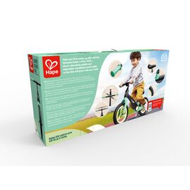 Vélo d'entrée de gamme vert/noir