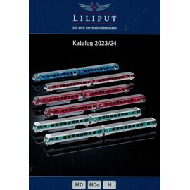 ARW08.020230-LILIPUT Katalog 2023/2024 (H0&nbsp; H0e&nbsp; N) Deutsch