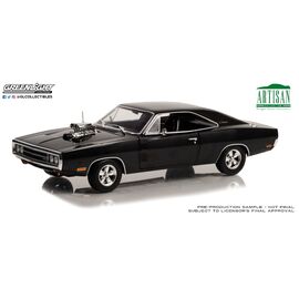 ARW47.19122-1970 Dodge Charger with Blown Engine - Black Artisan collection