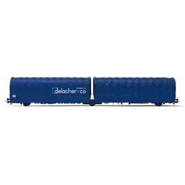 3-achsiger Schiebeplanenwagen Lailps DELACHER + Co