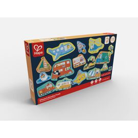 Magnifique puzzle de véhicules