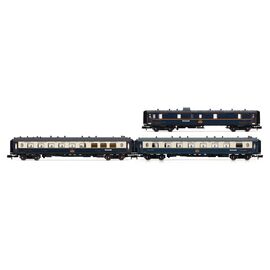 CIWL Set de 3 p. Coffret Edelweiss Pullman Express DD3 VP Fleche d'Or+ VPC Étoile du Nord Ep. II