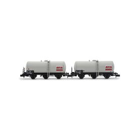 SNCF 2 Tankwagen 3-achsig  AVIA  Ep. IV