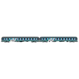 FS 2-teil. Set UIC-X Liegewagen type 1968  XMPR  Ep. V