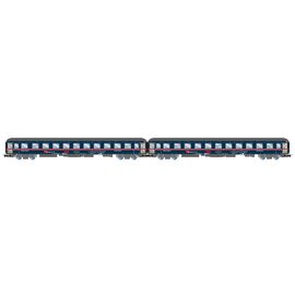 ÖBB/NightJet  2-teil. Set Liegewagen Bvcmz 248.5  blau  Ep. VI