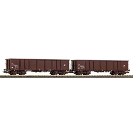 Coffret de 2 wagons à bords hauts Eaos ÖBB V