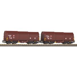 Coffret de 2 wagons télescopiques DB Cargo VI