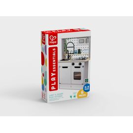 Kitchen Playset with Light &amp; Sound warm beige gray (Set de cuisine avec son et lumière gris cha