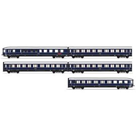 ARW02.HR4389-DB 5-teil. Personenzug Blauer Enzian&nbsp; blau&nbsp; Ep. III