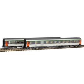 ARW05.94504-SNCF 2 Personenwagen Corail 2.Klasse und 2.Klasse/Gep&#228;ck&nbsp; Ep. V