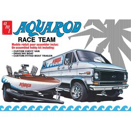 Aqua Rod Race Team 1975 Chevy Van Race Boat &amp; Trailer
