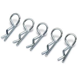 AB2440012-Body Clips small/silver (10)