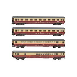 DB Coffret de 4 voitures 2 TEE Rheingold 1983 WGmh Apmz 2x Avmz) Ep.IV