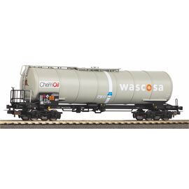 A-Wasco 4-achsiger Knickkesselwagen Zans 280-6 grau  Chemoil  Ep. VI