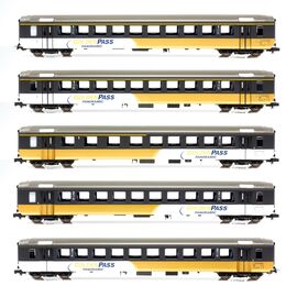 BLS Coffret de 5 wagons EW I GOLDENPASS AC Ep.VI