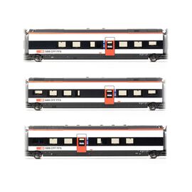 SBB Wagen Set 1 (B C D) zu RABe 501 011 Thurgau  Ep. VI  ACS