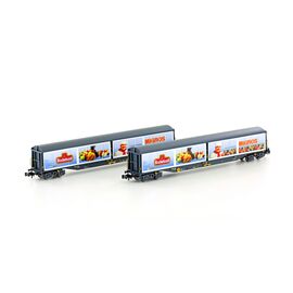 Coffret de 2 wagons à parois coulissantes Habils CFF Bischofszell
