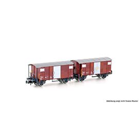 CFF 2 wagons marchandises couverts K2 Ep. IV