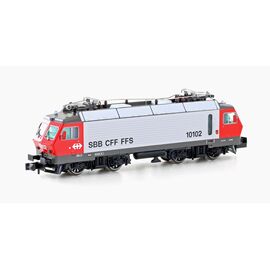 Locomotive électrique CFF Re 4/4 10102 gris clair Ep. IV DCS