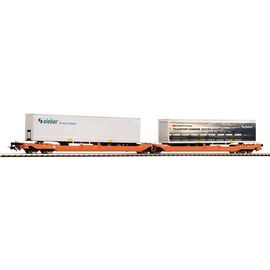 CH-WASCO T3000e Wagen + 2 Sieber Auflieger Ep.VI. SWISS EDITION