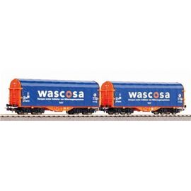 ARW05.58396-NL-WASCO 2 Schiebeplanwagen Shimmns WASCOSA Ep.VI SWISS EDITION