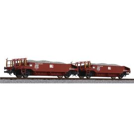 SOB Schotterwagen Xs 2-teilig SWISS EDITION