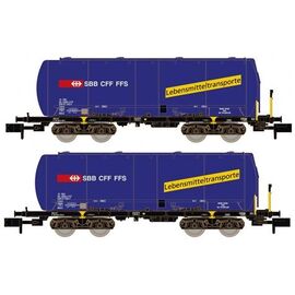 2er Set Uacs Silowg SBB Cargo Typ B blau L-Mittel SWISS EDITION
