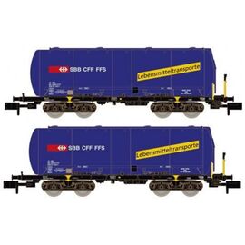 SBB 3er Set Staubsilowagen Uacs SWISS EDITION