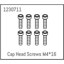 Vis à tête cylindrique M4*16 (8) - Khamba