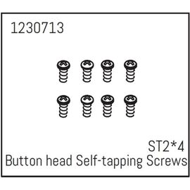 Tête de bouton Vis autotaraudeuses ST2*4 (8) - Khamba