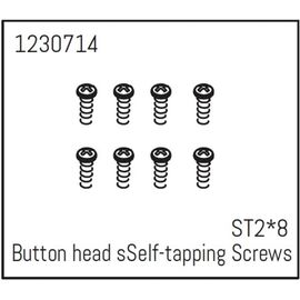 Tête de bouton Vis autotaraudeuses ST2*8 (8) - Khamba