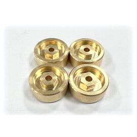 Optional Brass Wheel Hex Hubs 11g - PRO Crawler (4)