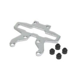 Aluminium Chassisplatte oben hinten Buggy/Truggy