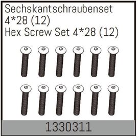 Sechskantschraubenset 4*28 (12)