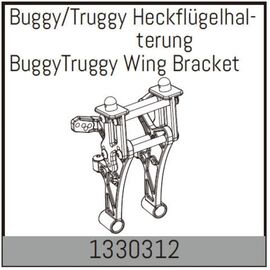 Heckflügelhalterung