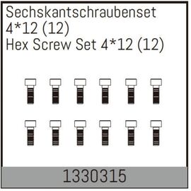Sechskantschraubenset 4*12 (12)
