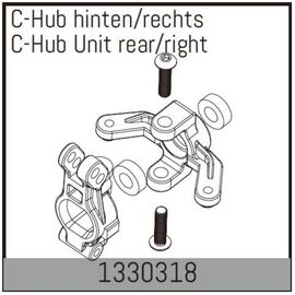 C-Hub hinten/rechts