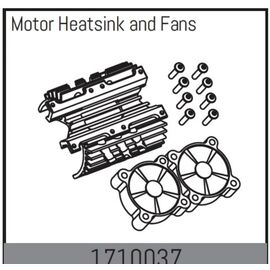 Kühlkörper und Lüfter für Motor
