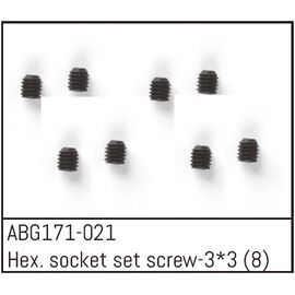 Hex. Socket Set Screw M3*3 (8)
