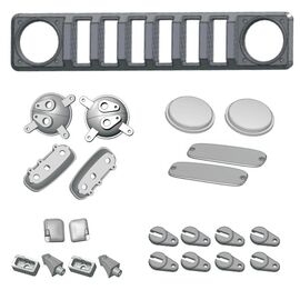 Gen8 Scout Accessory Kit for clear body