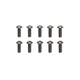 3x8mm Steel Hex Head Screws (10)