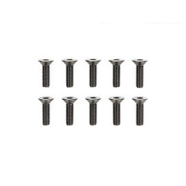 3x10mm Steel CS Hex Head Screws (10)
