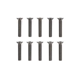 3x16mm Steel CS Hex Head Screws (10)
