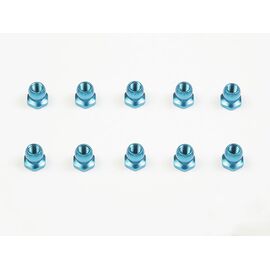 5mm ALU Short Ball Nut (blue/10pcs.)