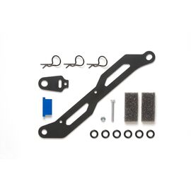 TT-02 FRP Battery Plate + Transponder Stay Set