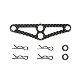 Touring Car Carbon Body Mount Crossmember (Front)