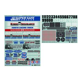 Marking Sticker Racing Truck