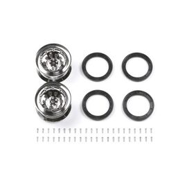 CR-01 40 Metal Plated Wheels 2pcs