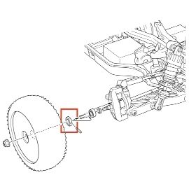 DB01 & DB02 Wide Tread Hex Hubs