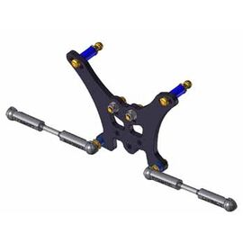 TT-02 FRP Rear Damper Stay Set